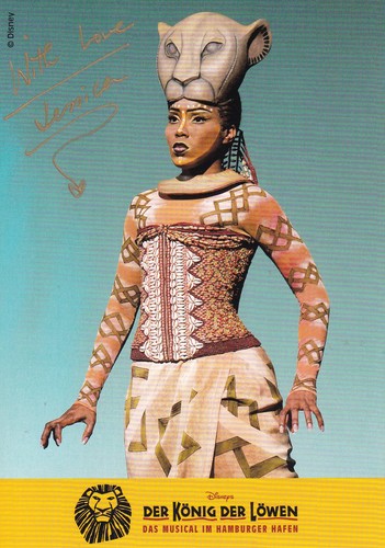 Autogramm jessica mears - autogramm,