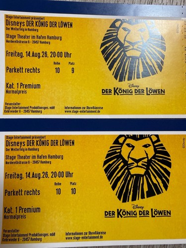 Der könig löwen - 2x,