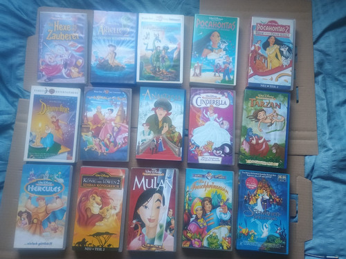 Orig disney er vhs - orig, 90'er