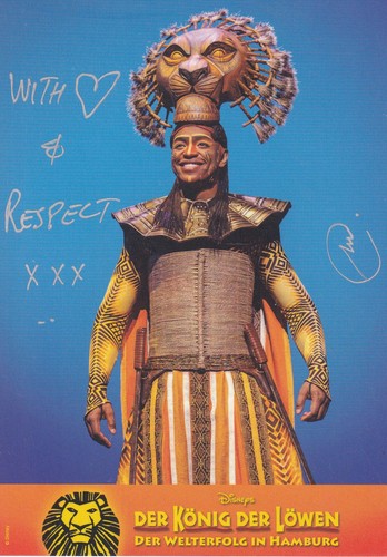 Autogramm sakhumzi v n - -, v.n